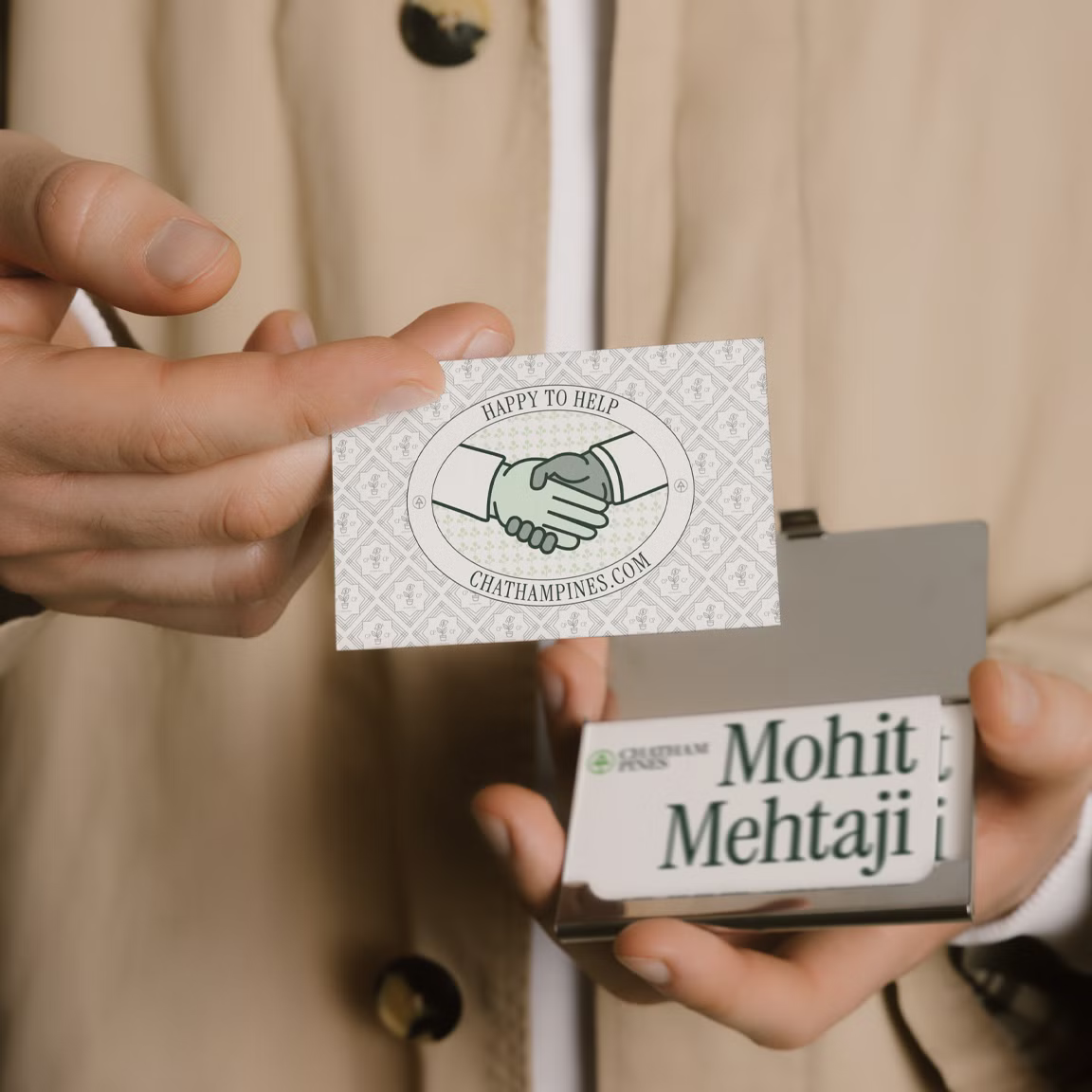 Chatham Pines Business Card